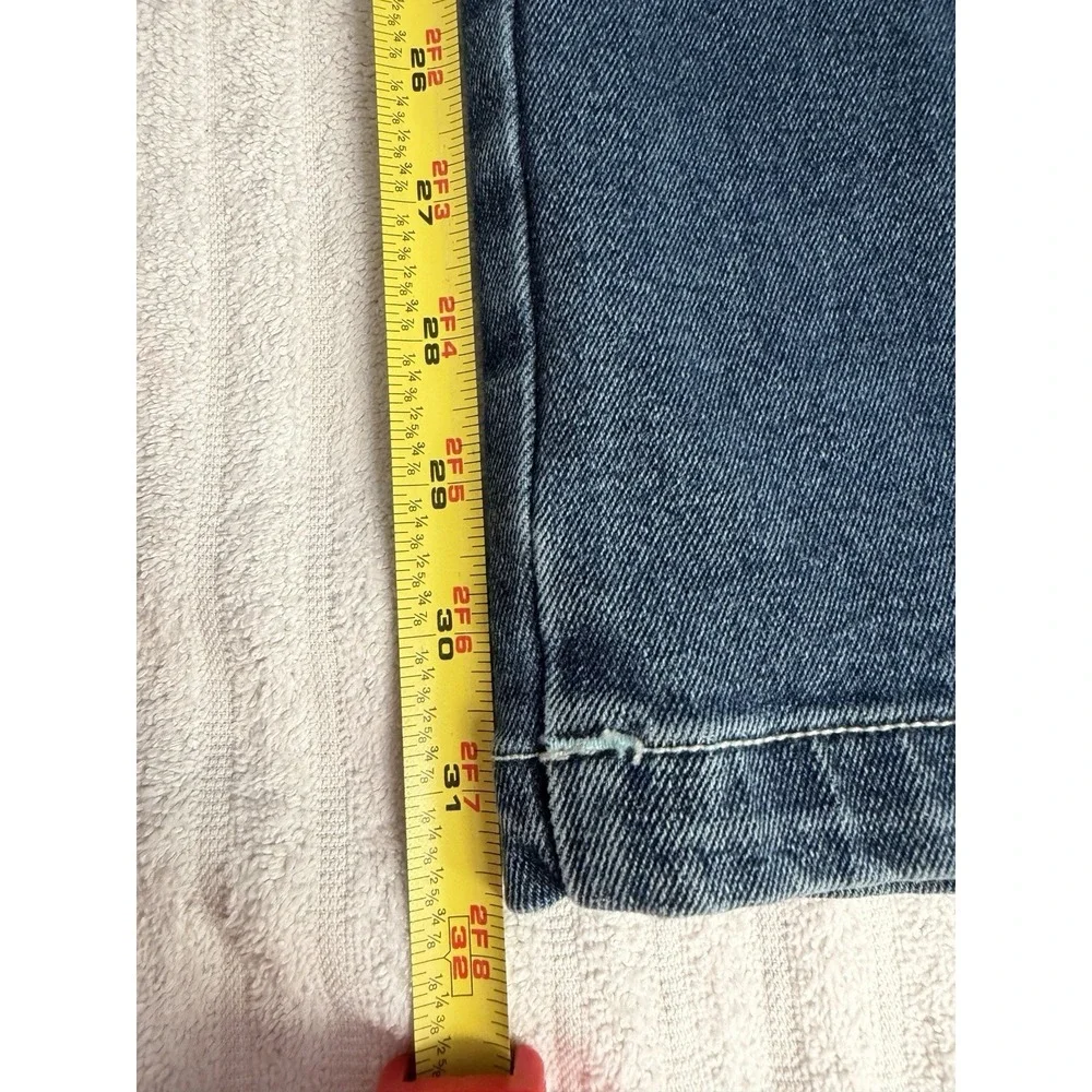 True Religion Mens Cargo Jeans Medium‎ Wash Wide Leg Denim Size 30